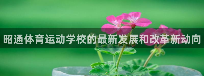 意昂3主管：昭通体育运动学校的最新发展和改革新动向