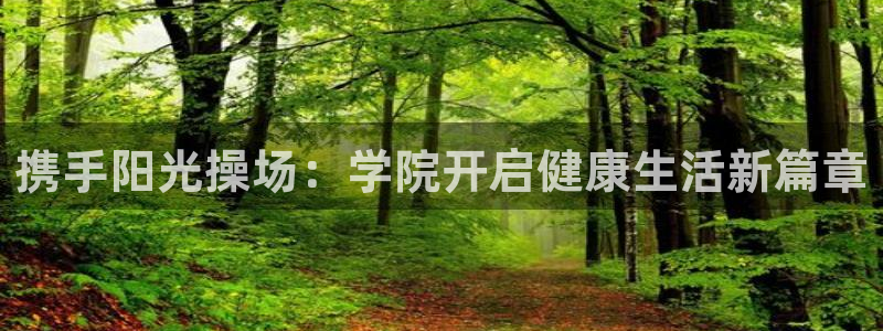 成都意昂3电子有限公司：携手阳光操场：学院开启健康生活新篇章