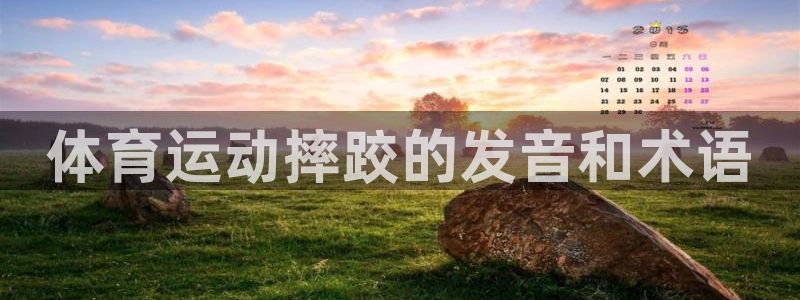 意昂3kgame：体育运动摔跤的发音和术语